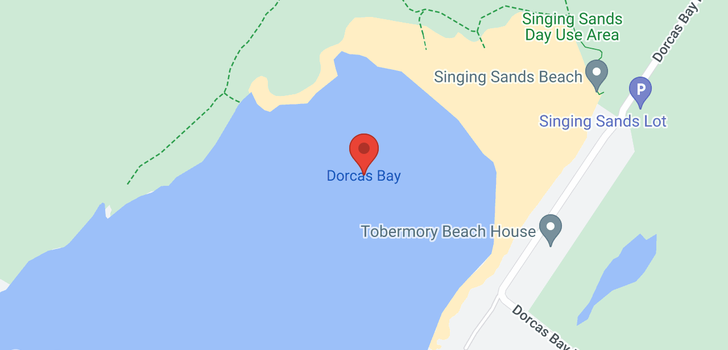map of 1094 DORCAS BAY ROAD
